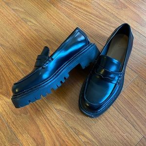 H&M platform loafers